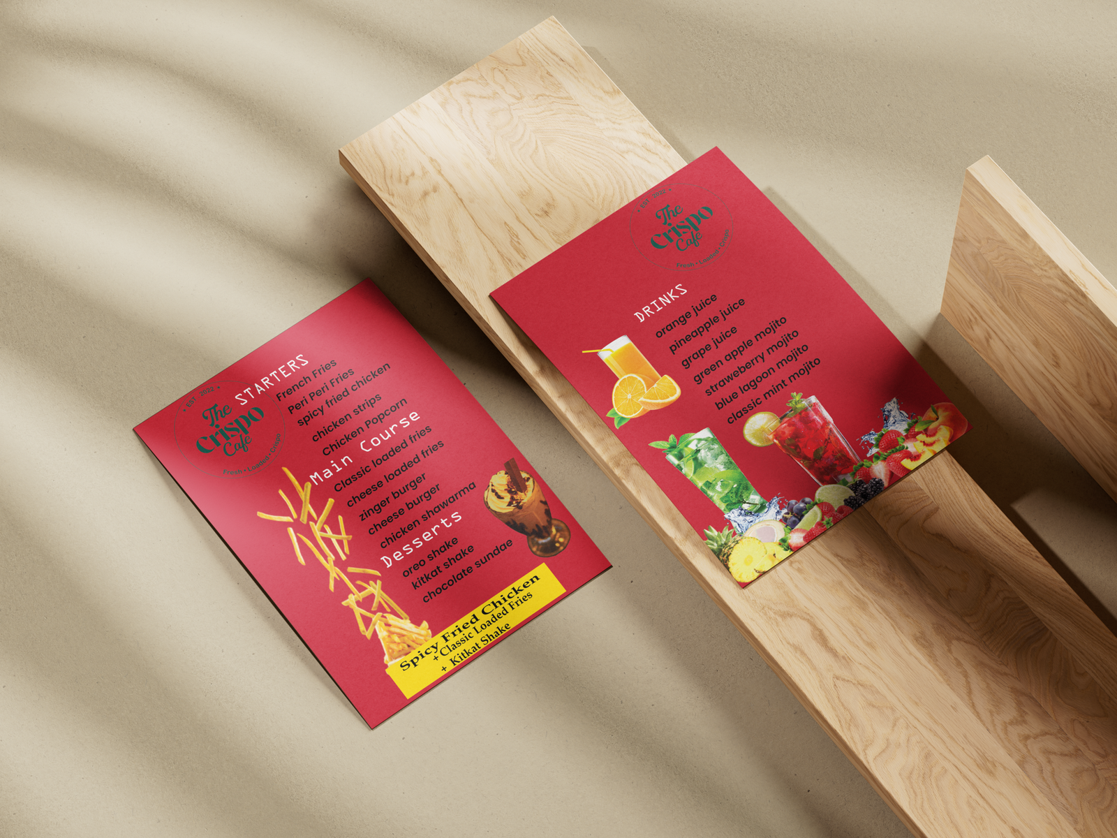 Anurag Palakkal Menu Card Used Illustrator