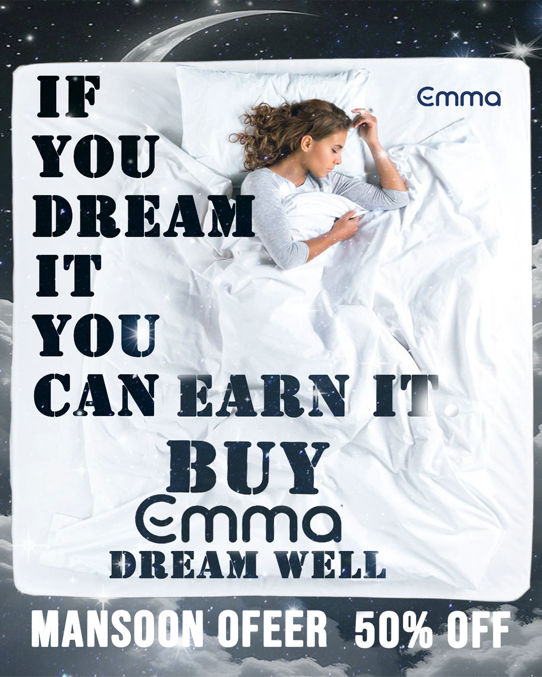 Graphic designer Anurag palakkal matress poster