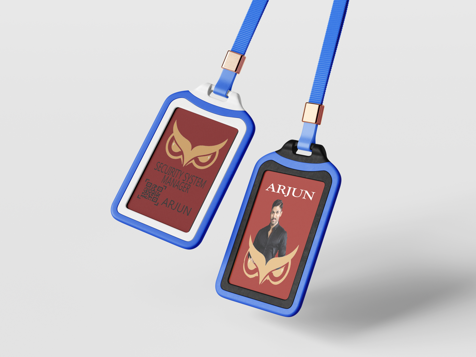 Id Card Using Illustrator By Anurag Palakkal