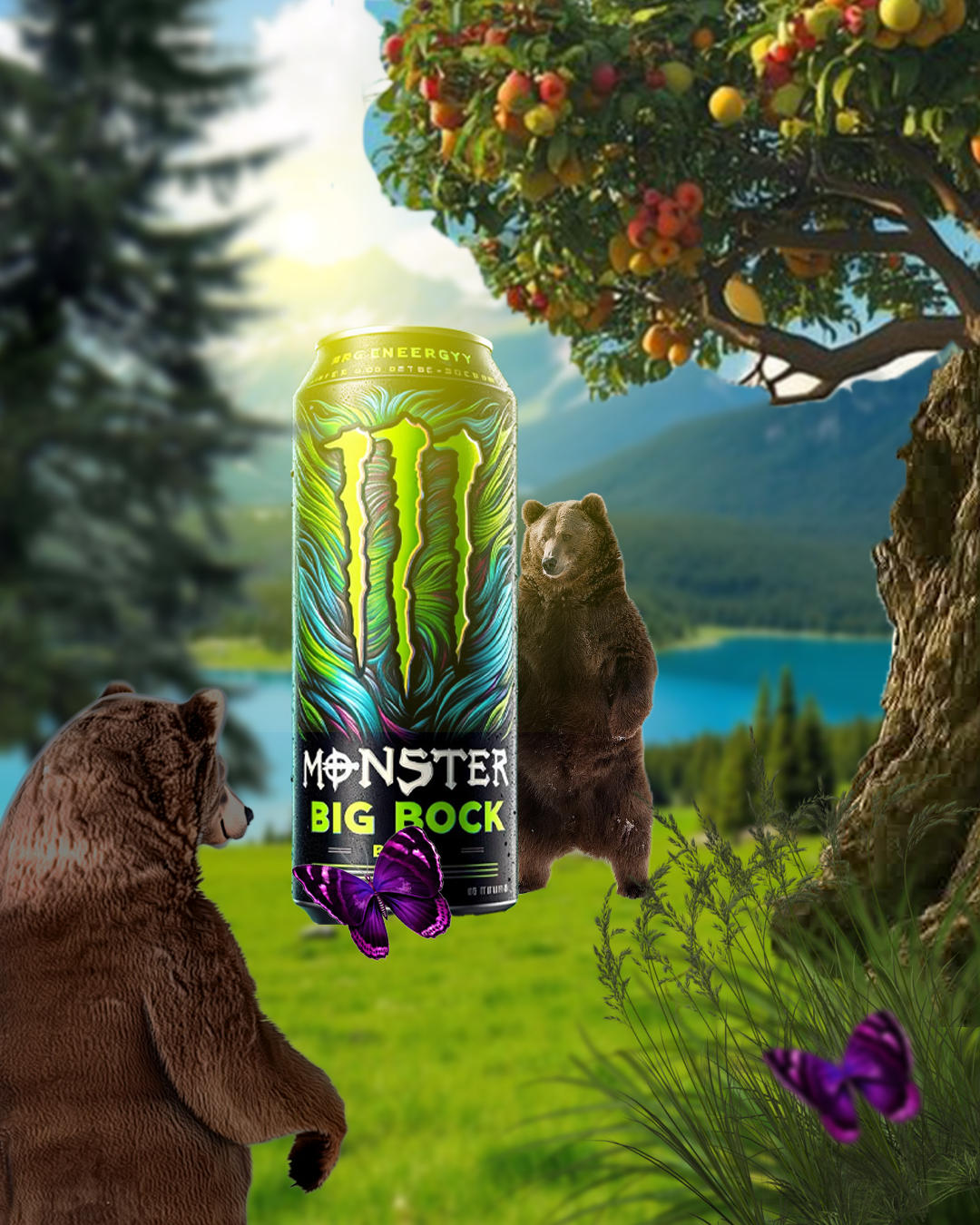 Monster energy drink poster by Anurag palakkal