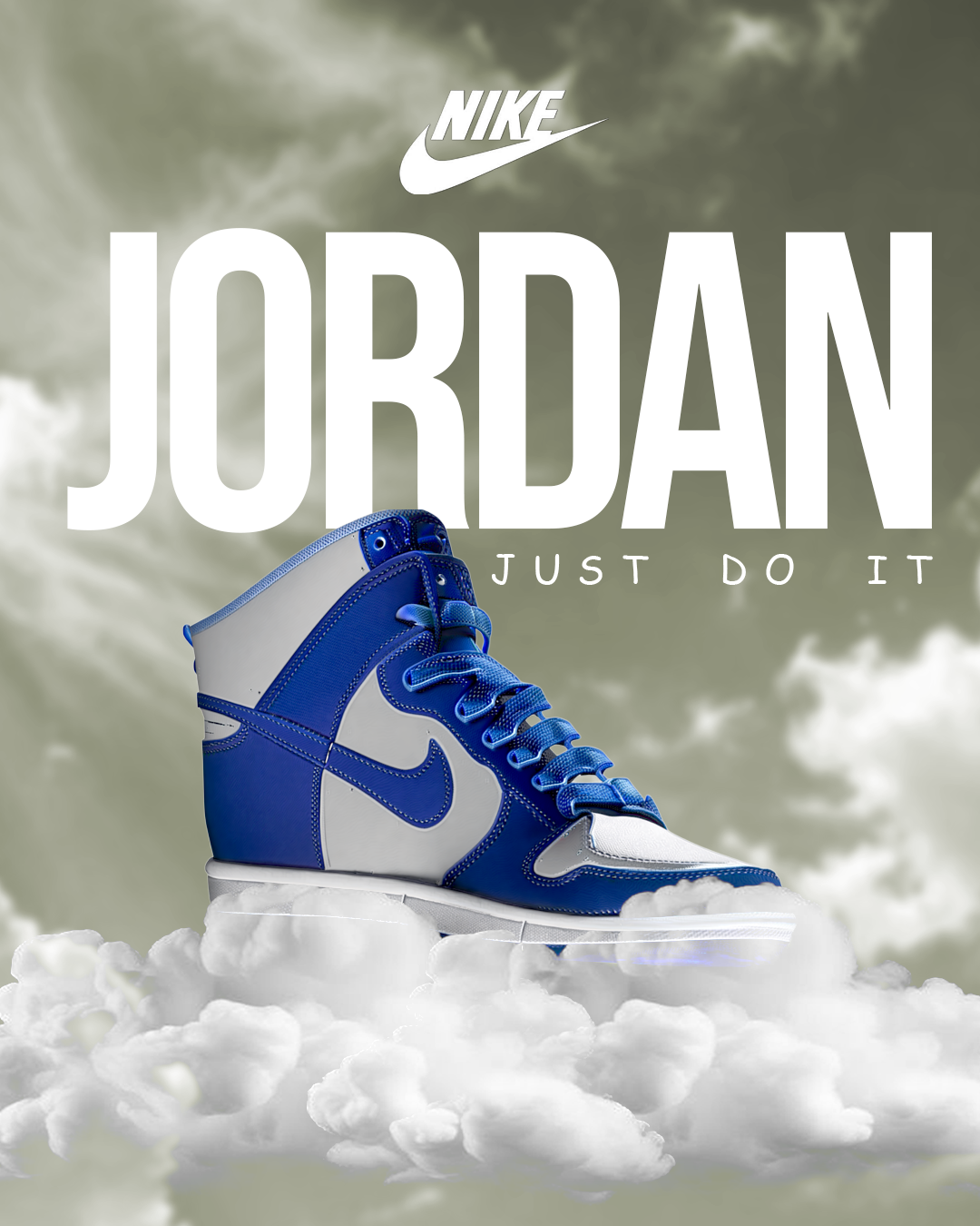 Nike jordan shoe poster