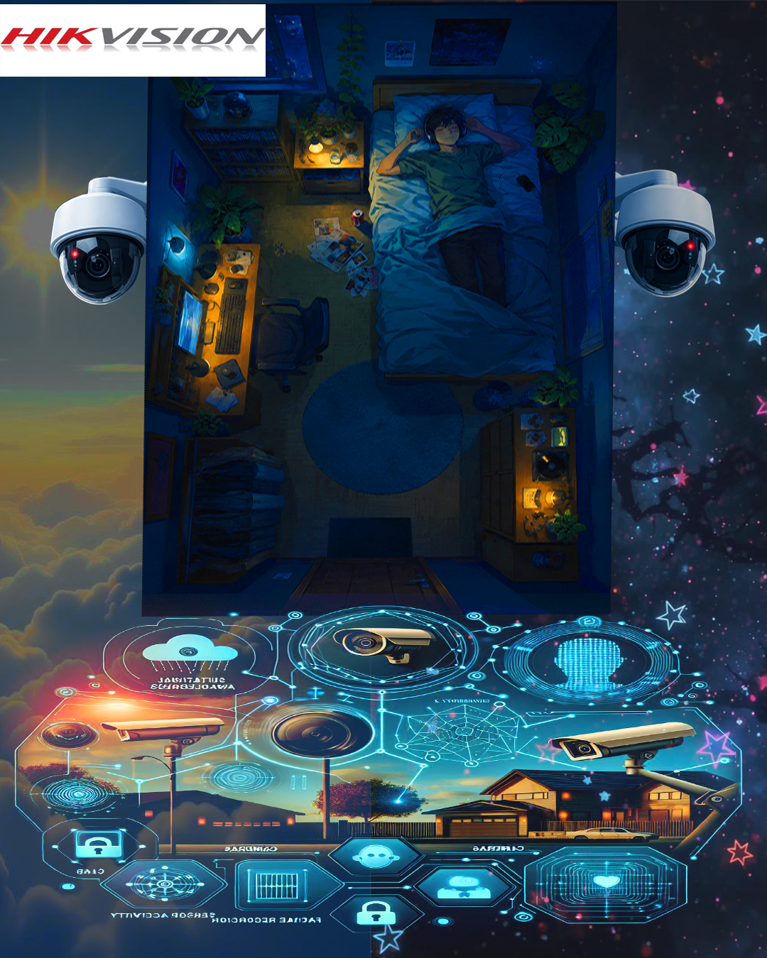 work by Anurag palakkal poster for security system